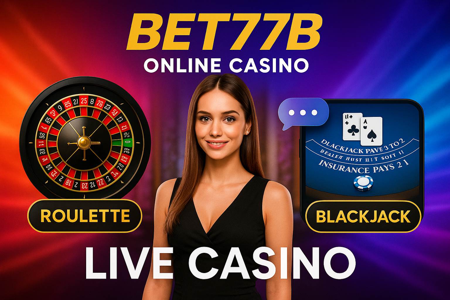 O BET77B Live Casino lança promoções regularmente